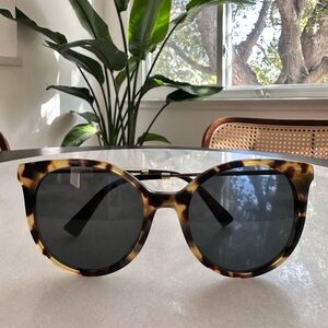 Valentino Tortoise Shell Cat Eye Sunglasses